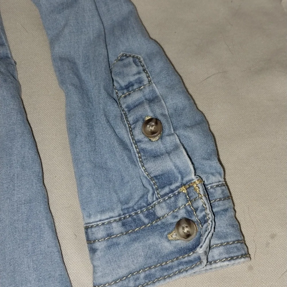 OshKosh B'gosh Light Blue Denim Dress 3T